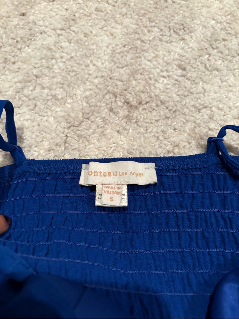 Blue top - Picture 2 of 3